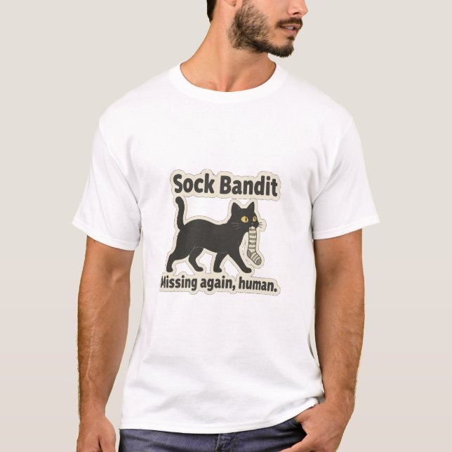 T-shirt Sock Bandit (Devant)