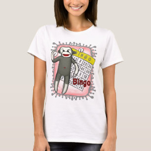 T-shirt Sock Monkey Bingo