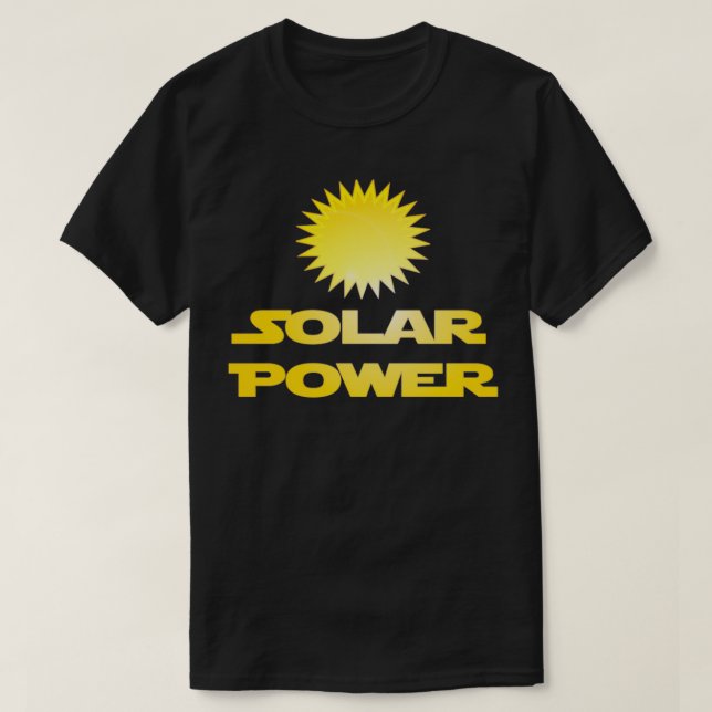 T-shirt Sockets solaires (Design devant)