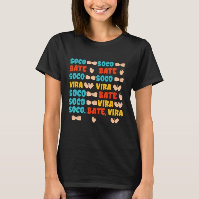 T-shirt Soco Bate Vira Music Dance Party (Devant)