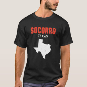 T-shirt Socorro Texas USA State America Travel Texan