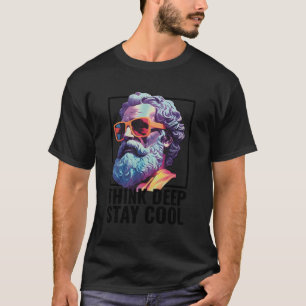 T-shirt Socrates Connaissance Sagesse Citer la philosophie