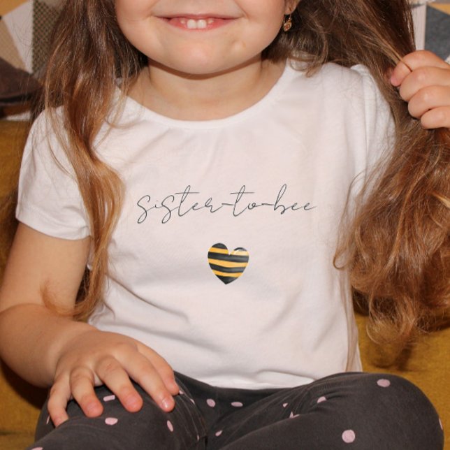 T-shirt Soeur à être Bee Heart (Créateur téléchargé)