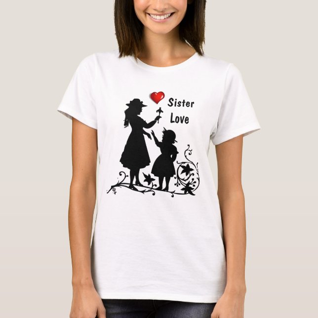 T-shirt Soeur Amour * Jour des Soeurs (Devant)