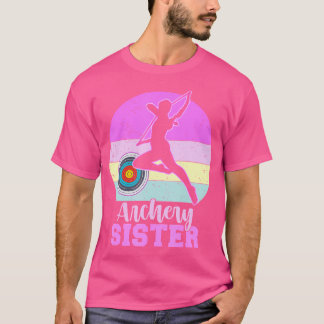 T-shirt Soeur au tir à l'arc