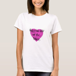 T-shirt Soeur belle-soeur de l'épouse