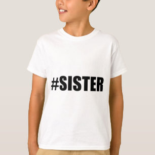 T-shirt Soeur de Hashtag