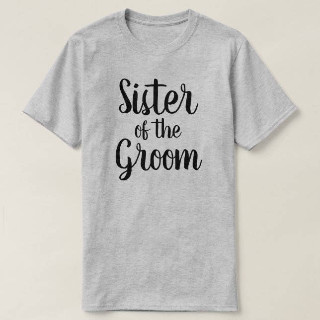 T-shirt Soeur de la chambre (Design devant)
