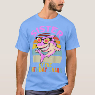 T-shirt Sœur de la famille de jumelage d'anniversaire du r