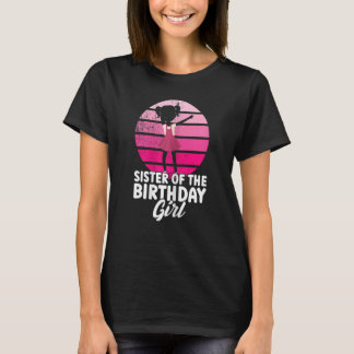 T-shirt Soeur De La Famille Fille Anniversaire