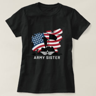 T-shirt Sœur de l'armée