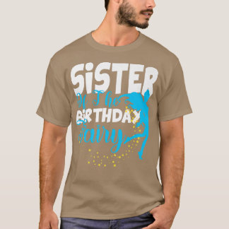 T-shirt Soeur de l'Imaginaire de la fée d'anniversaire Squ