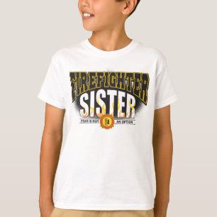 T-shirt Soeur de sapeur-pompier