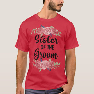 T-shirt Sœur du marié, partie de mariage, fête du marié, S