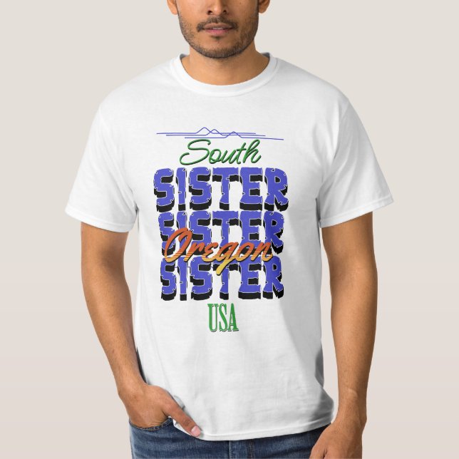 T-shirt Soeur du Sud, Oregon (Devant)
