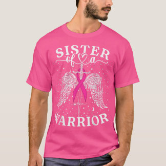 T-shirt Soeur D'Un Guerrier Soutien À La Sensibilisation A