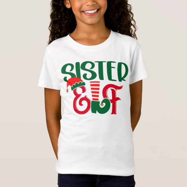 T-Shirt Soeur Elf (Devant)