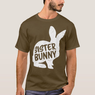 T-shirt Soeur Fille Bunny Matching Group Funny Family 