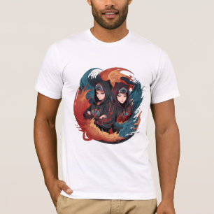 T-shirt Soeur jumelle Ninja 2023