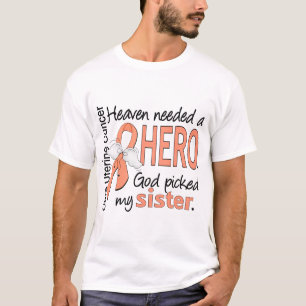 T-shirt Soeur utérine de Cancer de héros nécessaire de