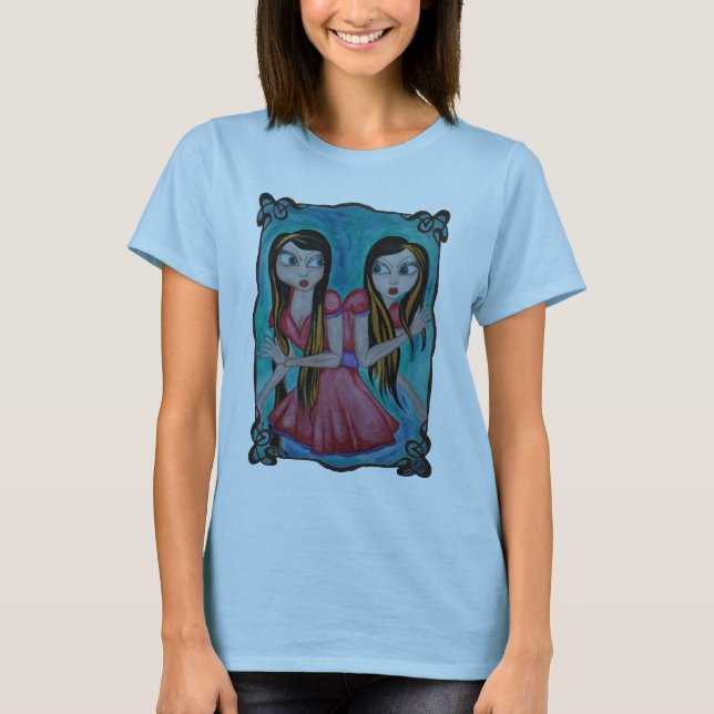 T-shirt soeurs tordues (Devant)