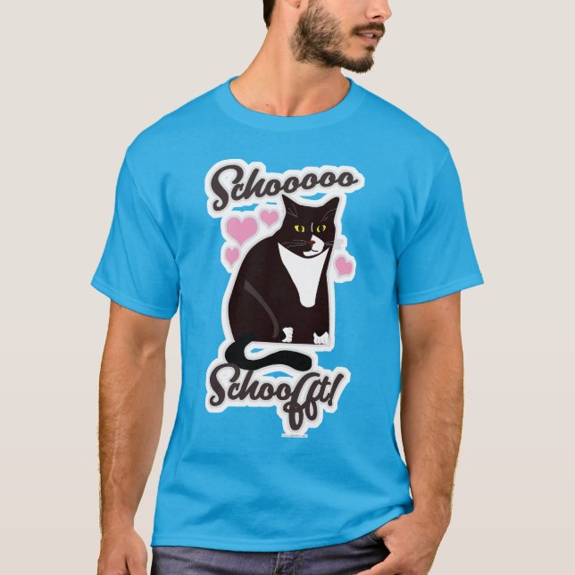 T-shirt Soft Cuft Pet Chat Amusant Slogan Amour (Devant)