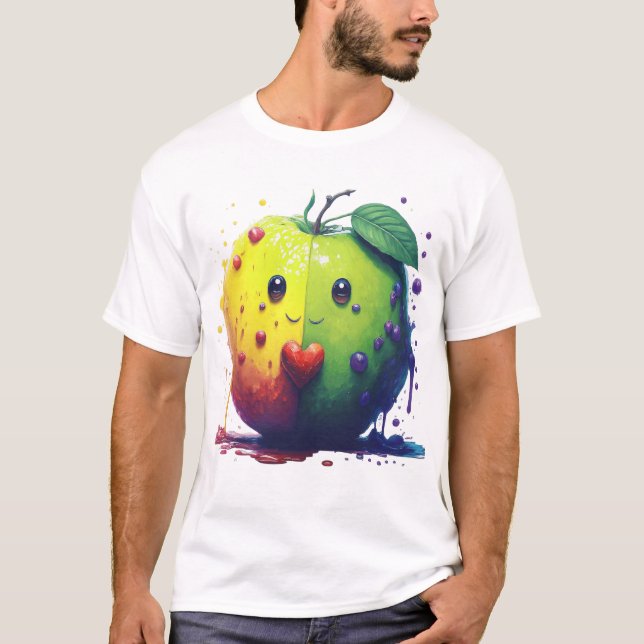 T-shirt Soft Elegance : Fur Trend Design" (Devant)