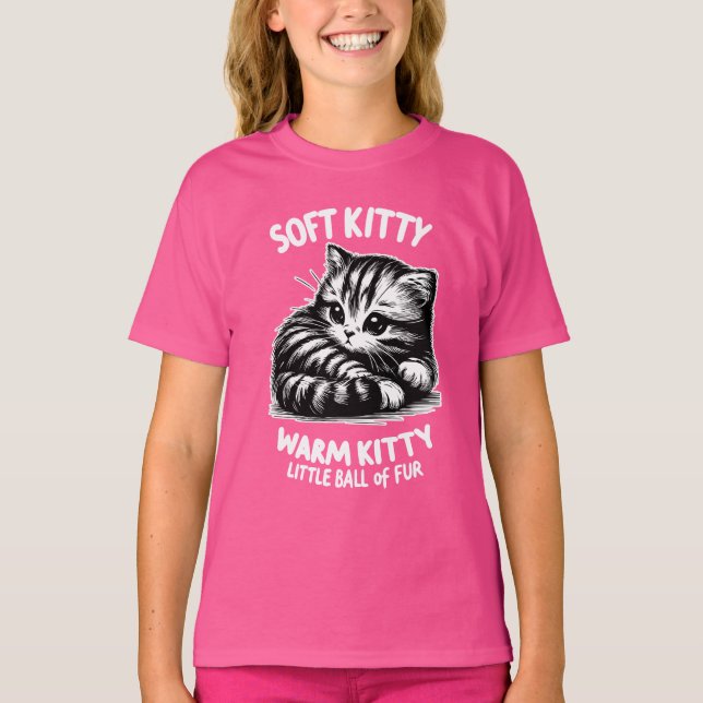 T-shirt Soft Kitty (Devant)