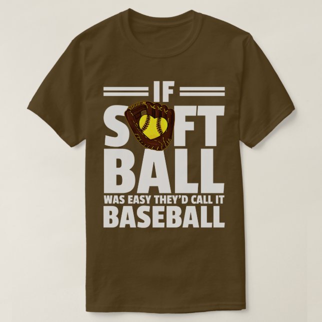 T-shirt Softball 1 (Design devant)