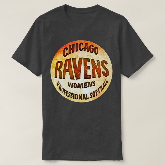 T-shirt Softball Chicago Ravens (Design devant)