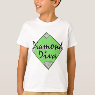 T-shirt Softball Diamond Diva