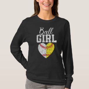 T-shirt Softball Girl For Women Pitcher Catcher Mère's