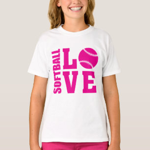T-shirt Softball Love, Softball