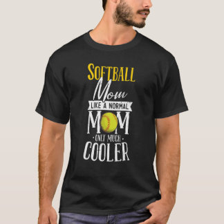 T-shirt Softball Mom Women Softball Player