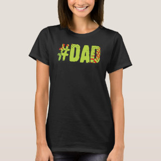 T-shirt Softball Papa Aimer Père Légendaire Softball Pl