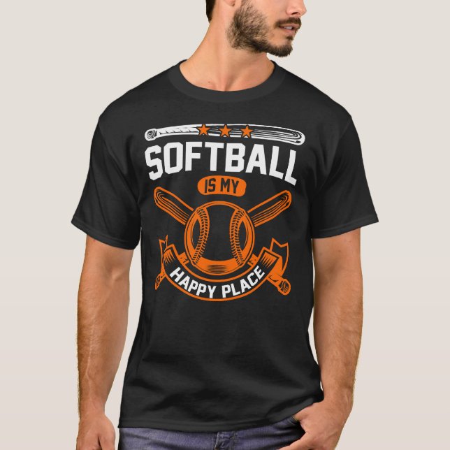 T-shirt Softball Player Coach Fan Funny Quotes 65 player (Devant)