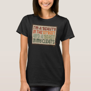 T-shirt Softball Print Beauty Dans La Bête De Rue Dans Mon