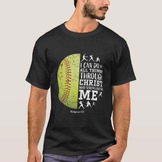 T-shirt Softball 'S N