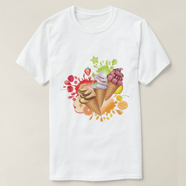T-shirt Softy and beautiful style  (Design devant)