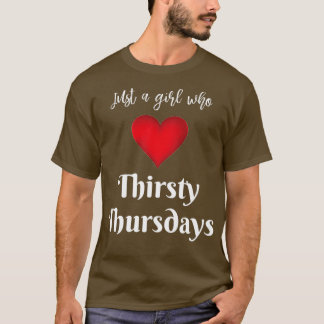 T-shirt Soif Jeudi design de boisson 1
