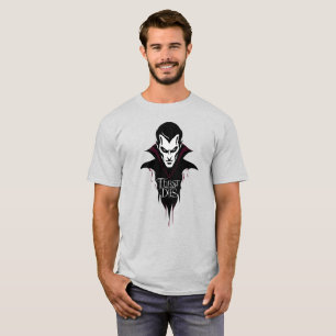 T-shirt Soif ne meurt jamais art vampire