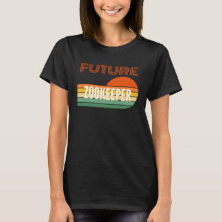 T-shirt Soigneur de zoo Futur soigneur de zoo