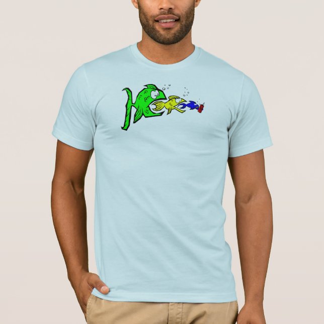 T-shirt Soigneux ce que vous mangez (Devant)