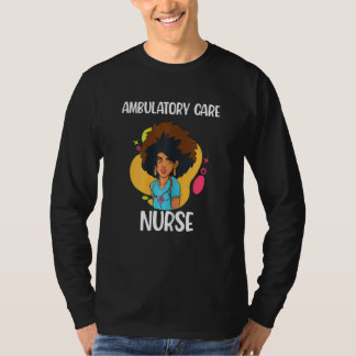 T-shirt Soins ambulatoires pour femmes Infirmière américai