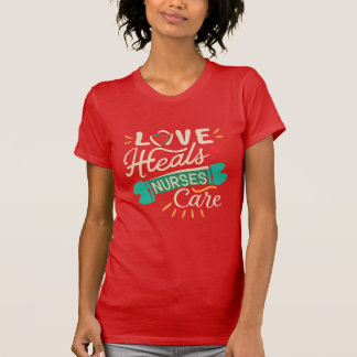T-shirt Soins d'amour, Soins infirmiers, Santé à domicile