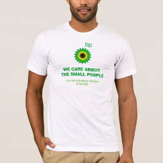 T-shirt Soins de BP au sujet des petites personnes