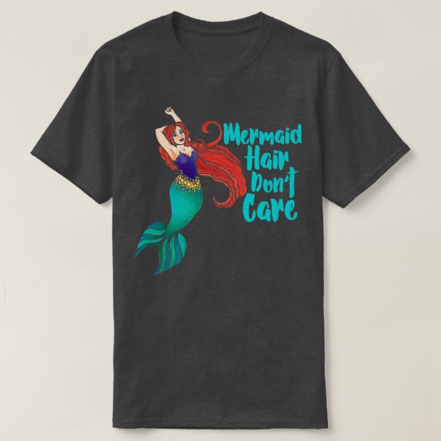 T-shirt Soins de cheveux Mermaid Donx27t (Design devant)
