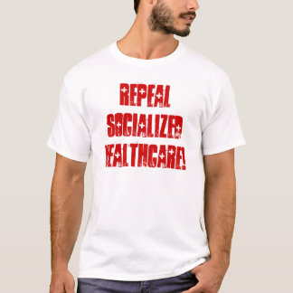 T-shirt Soins de santé eus une vie sociale par abrogation