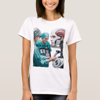 T-shirt "Soins de santé futuristes : fusion d'esprit et de