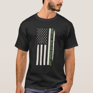 T-shirt Soins infirmiers patriotiques Médecin en santé men